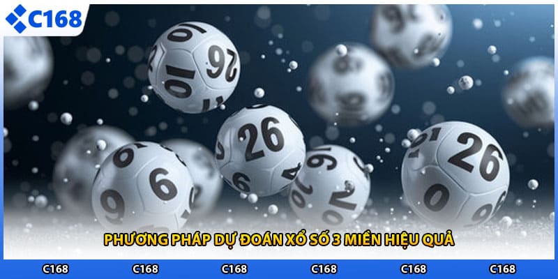 Phương pháp dự đoán xổ số 3 miền hiệu quả